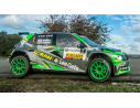Ixo model RAM693 SKODA FABIA R5 N.1 RALLY CONDROZ 2018 MEEKE-JAMOUL 1:43 Modellino