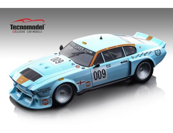 Tecnomodel TMD18117D ASTON MARTIN AM V8 N.009 AMOC DONINGTON 2008 RIKKI CANN 1:18 Modellino