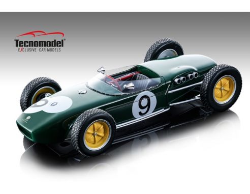 Tecnomodel TMD18124D LOTUS 18 J.SURTEES 1960 N.9 2nd BRITISH GP 1:18 Modellino