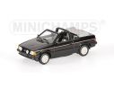Minichamps PM400085031 FORD ESCORT III CABRIO'83 BLACK 1:43 Modellino