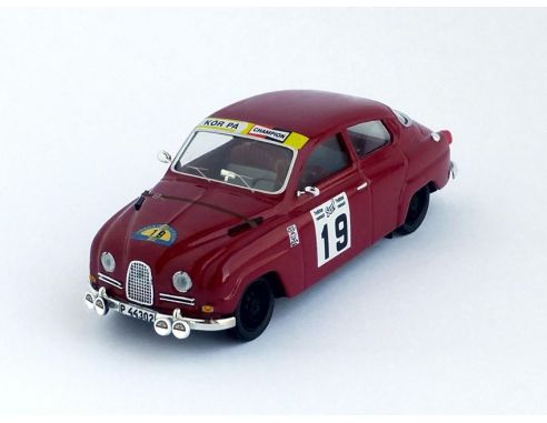 Trofeu TFRRSE01 SAAB 96 N.19 1st RALLY OF SWEDEN 1966 ANDERSSON-SVEDBERG 1:43 Modellino