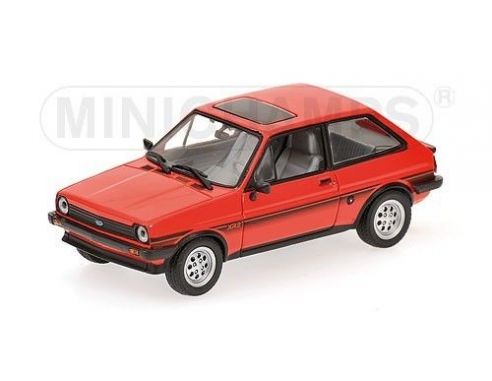 Minichamps PM400085162 FORD FIESTA XR2 1978 RED 1:43 Modellino