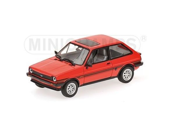 Minichamps PM400085162 FORD FIESTA XR2 1978 RED 1:43 Modellino