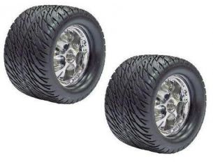 Coppia Gomme complete per Monster Truck GRP GGY01C 1:10 Accessori Modellino