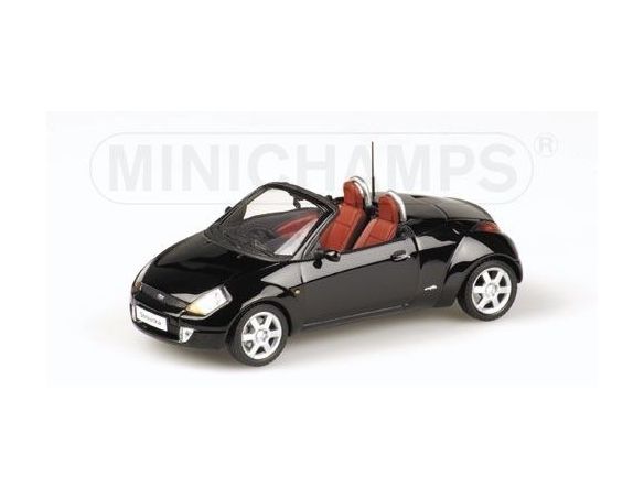 Minichamps PM400086431 FORD STREET KA 2003 OPEN BLACK 1:43 Modellino