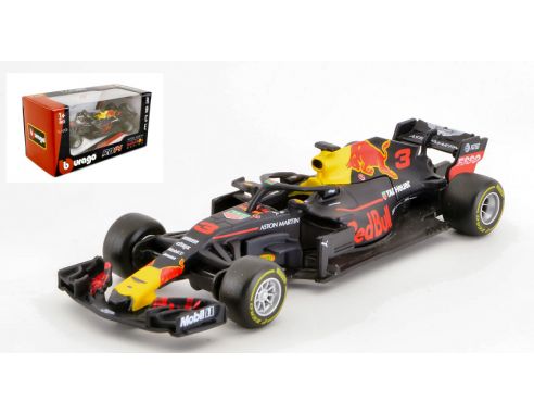 BBURAGO BU38035R RED BULL RB14 DANIEL RICCIARDO 2018 N.3 1:43 Modellino