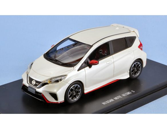 Ebbro EB45491 NISSAN NOTE NISMO S BRILLIANT WHITE PEARL 1:43 Modellino