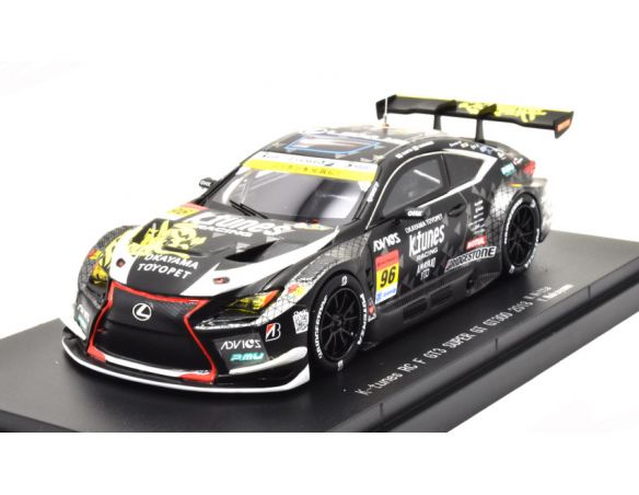 Ebbro EB45651 LEXUS RC F GT3 N.96 WINNER SUZUKA SUPER GT300 2018 M.NITTA-NAKAYAMA 1:43 Modellino