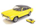 MODELCARGROUP MCG18085 FORD CAPRI MKI 2000 GXL YELLOW/BLACK 1:18 Modellino