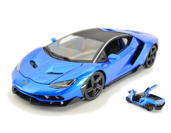 Maisto MI31386B LAMBORGHINI CENTENARIO LP 770-4 2016 METALLIC BLUE 1:18 Modellino