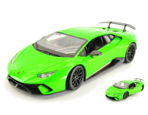 Maisto MI31391G LAMBORGHINI HURACAN PERFORMANTE LIGHT GREEN 1:18 Modellino