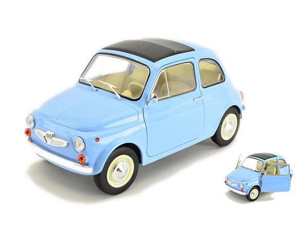 Solido SL1801405 STEYR PUCH 500 1969 LIGHT BLUE 1:18 Modellino