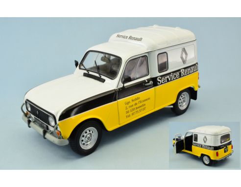 Solido SL1802202 RENAULT 4 F4 1975 SERVICE RENAULT 1:18 Modellino