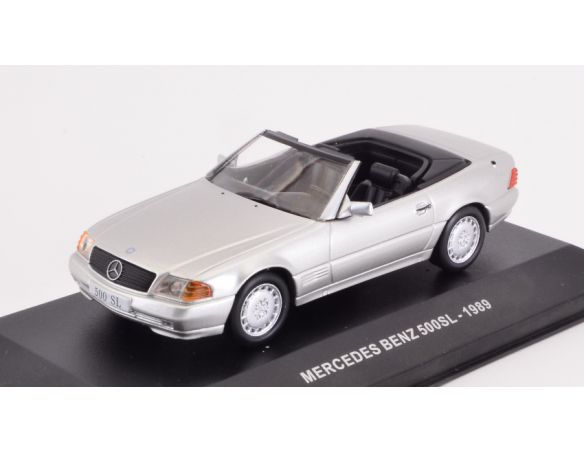 Solido SL4304000 MERCEDES 500 SL 1989 SILVER 1:43 Modellino