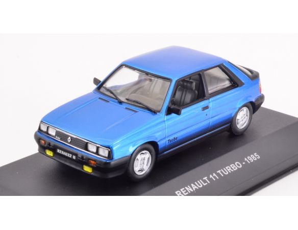 Solido SL4304500 RENAULT 11 TURBO 1985 METALLIC BLUE 1:43 Modellino