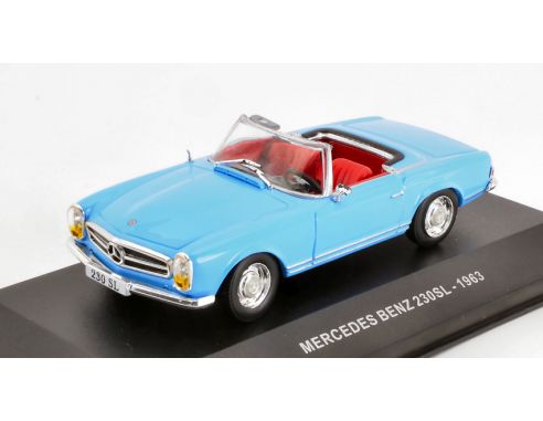Solido SL4304600 MERCEDES 230 SL 1963 LIGHT BLUE 1:43 Modellino