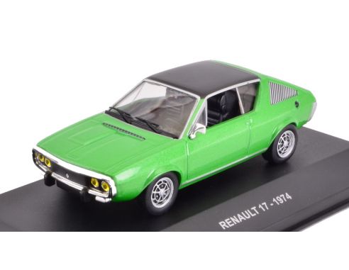 Solido SL4305000 RENAULT 17 1974 GREEN 1:43 Modellino