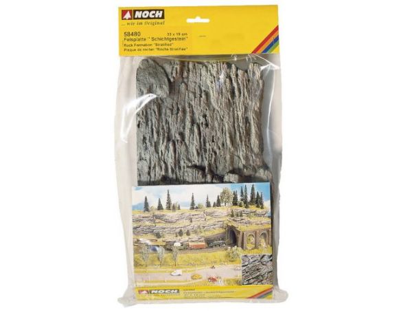 Noch 58480 Roccia pronta per montagna, 32 x 16 cm Modellino