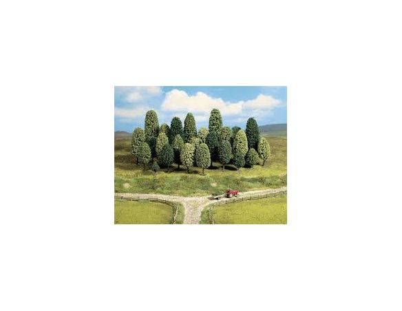 Noch 26301 - 25 pezzi Alberi Latifoglia 65 - 110 mm Modellino