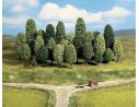 Noch 26301 - 25 pezzi Alberi Latifoglia 65 - 110 mm Modellino