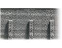Noch 58056  - Muro di contenimento in pietra con rinforzi 33,4 x 12x5 cm H0 Modellino