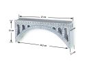 Noch 58670 - Ponte ferroviario ad arco in pietra Modellismo