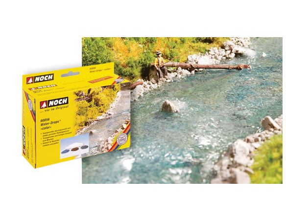 Noch 60856 Miscela realizzazione fiumi e torrenti + colori additivi Modellismo SCATOLA ROVINATA