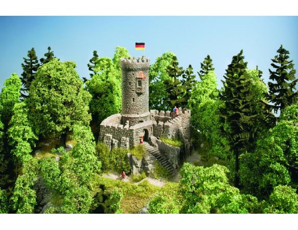 Noch 58603 H0 Rudere: Castello di Hohenstein Modellismo Scatola rovinata