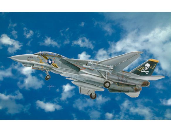 Italeri IT2667 F 14 A TOMCAT KIT 1:48 Modellino