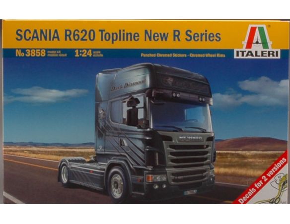 Italeri IT3858 SCANIA R 620 TOPLINE KIT 1:24 Modellino