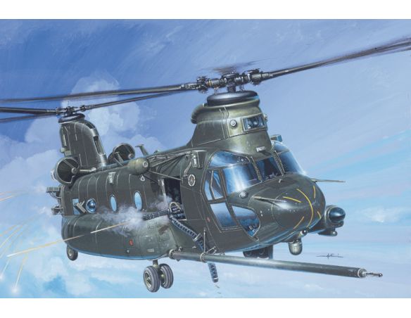 Italeri IT1218 MH 47 E SOA CHINOOK KIT 1:72 Modellino