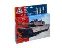 Italeri IT77001 M 1 ABRAMS (MODEL SET) KIT 1:72 Modellino
