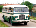 IXO MODEL BUS019 SKODA 706 RO GREEN/WHITE 1:43 Modellino