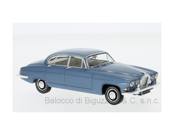 Ixo model CLC291 JAGUAR MK 10 1961 MET.LIGHT BLUE 1:43 Modellino