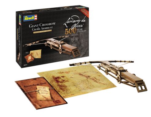 Revell RV00517 LEONARDO DA VINCI GIANT CROSSBOW KIT 1:100 Modellino