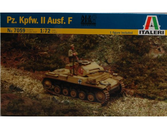 Italeri IT7059 PZ KPWF II AUSF F KIT 1:72 Modellino