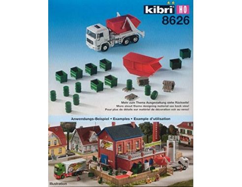 Kibri 8626 Set industria Fabbrica con veicolo Camion Kit HO modellismo
