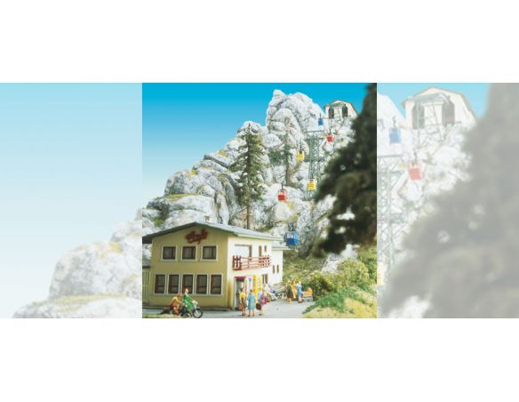 Brawa 6280 - Set funivia scala H0 Kit Modellismo