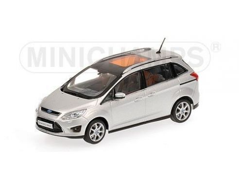Minichamps PM400089101 FORD C-MAX GRANDE 2010 SILVER 1:43 Modellino
