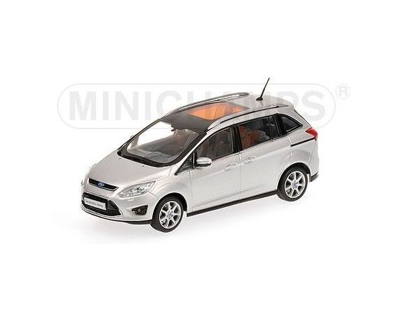 Minichamps PM400089101 FORD C-MAX GRANDE 2010 SILVER 1:43 Modellino