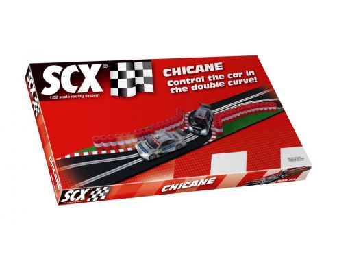 SCX 88690 Accessori pista Chicane 1:32 Scatola rovinata Modellismo
