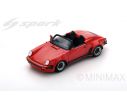 Spark Model S4471 PORSCHE 911 3.2 SPEEDSTER TURBO-LOOK 1989 RED 1:43 Modellino