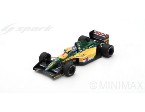 Spark Model S5355 LOTUS 107 MIKA HAKKINEN 1992 N.11 4th FRENCH GP 1:43 Modellino