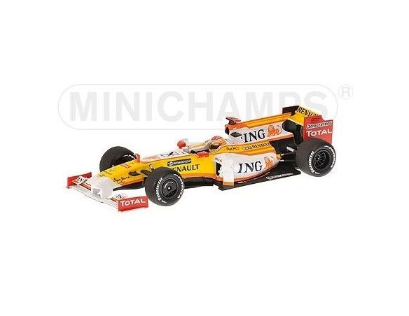 Minichamps PM400090007 RENAULT F.ALONSO 2009 1:43 Modellino