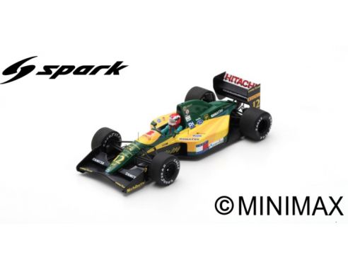 Spark Model S5356 LOTUS 107 JOHNNY HERBERT 1992 N.12 6th FRENCH GP 1:43 Modellino