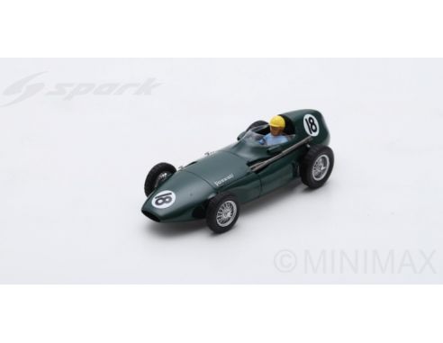 Spark Model S7201 VANWALL VW 2 JOSE  FROILAN GONZALES 1956 N.18 DNF BRITISH GP 1:43 Modellino