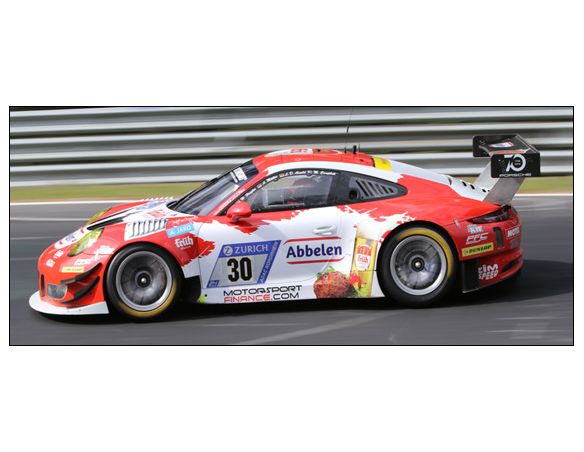 Spark Model SG408 PORSCHE 911 GT3 R N.30 24 H NURBURGRING 2018 ARNOLD-MULLER-HENZLER-C. Modellino