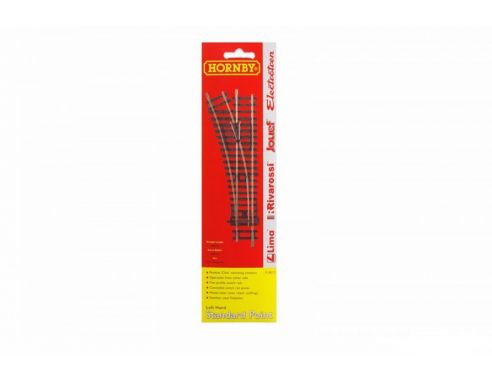 Hornby R8072 Scambio sinistro 168mm raggio 438mm arco 22,5° Accessori Modellismo