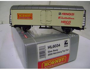 HORNBY Rivarossi HL6034 Carrello Fiera Norimberga 2008 1:87 H0 Modellismo