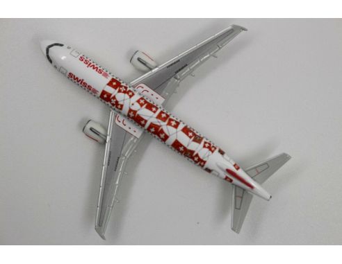 Herpa 562027 Swiss Air Lines Airbus A320 "EM 2008" Aereo 1/400 Modellino